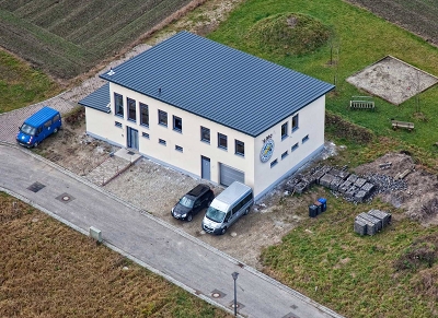Bürogebäude Luftbild 2009